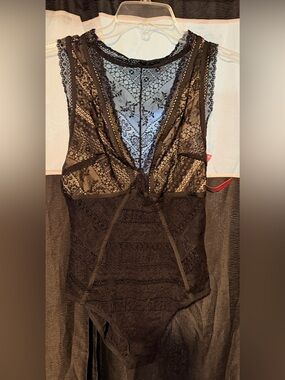NWT Black Lace Bodysuit Shapewear - Women's Intimates